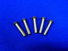 Rundkopfniet 5 x 25 mm 5 Stück Stahl, blank (25399)