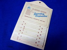 Telefon Register K.Alfred Gläser Zwickau Reklame Bierglas (25513)