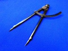 Stechzirkel GROMA 235 mm Spitzzirkel (25531)