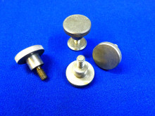 Rändelschraube 24 x 12, M6 x 1 mm Messing 4 Stück (25533)