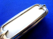 Leseleuchte Innenleuchte Chrom / Glas Oldtimer (27616)