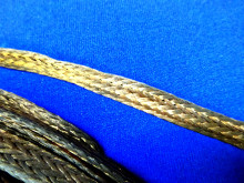 Masseband 1 m Kupfer-Geflecht 10 x 1,4 mm IFA DDR (25704)