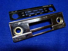 Blende DDR Autoradio Stern Konstant Chrom (25848)