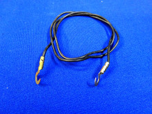 Lichtkabel schwarz 61 cm DDR Fahrrad Dynamo (25978)