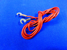 Lichtkabel rot 138 cm Oldtimer Fahrrad (25980)