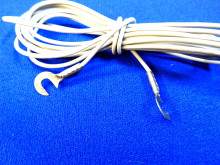 Lichtkabel grau 210 cm Oldtimer Fahrrad Dynamo (25981)