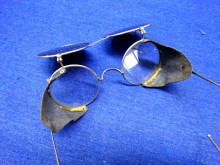 Schweißerbrille Vintage Schutzbrille Steampunk (26166)
