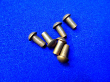 Kupfer Rundkopf-Niet 5 x 10 mm 6 Stück (26211-1)