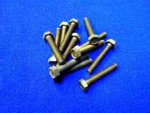 Messing Sechskantschraube ESKA 5 x 30 mm 12 Stück (26291)