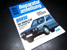 BMW 5er Reparaturbuch E28 6-Zylinder ab 1981(21722)