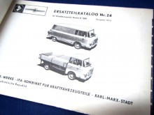 Ersatzteilkatalog Barkas B1000 Ausgabe 1973 (22576)