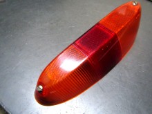 Rücklichtkappe Glas gelb-rot-gelb Wartburg 311 Rückleuchte (C21990)