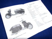 Betriebsanleitung Motorroller SR 59 "Berlin" Handbuch 1960 (22794)