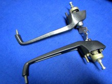 Türgriff Satz rechts + links hammerschlag IFA Trabant B1000 (23306)