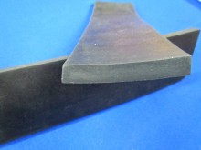 Gummiplatte 280x77x11 mm Unterlage Zwischenlage IFA DDR (23598)