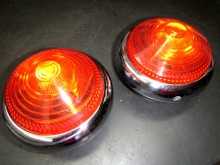 Blinkleuchten Chrom 100 mm 1 Satz H6 Garant IFA DDR (20504)