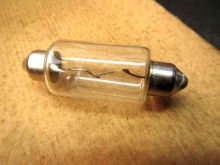 Soffitte Blinkleuchte 2 Stk. MZ Simson 6 Volt 18 Watt (C18277)