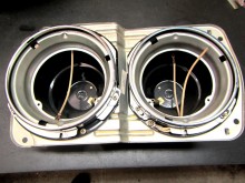Scheinwerfer Träger links Fiat 124 125 Polski Fiat (C20691)