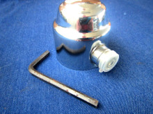 Chrom Kappe Anhängerkupplung Wartburg Trabant B1000 (23831)