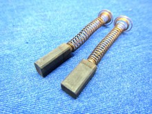 Kohlebürsten 2 Stück Motorkohlen 4,9x7,7x17 mm DDR (23987)