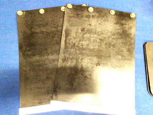 Spritzlappen Schmutzfänger 250 x 340 IFA DDR 1 Paar (28908)