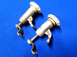 Fensteraussteller TEWA Chrom / elfenbein 2 Stück (28937)