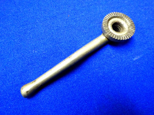 Hebelmutter Oldtimer Fahrrad Nickel 95 mm