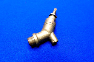 Wasserhahn Messing Ablasshahn 13x1,25 (29141)