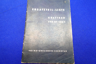 Ersatzteil-Katalog MZ RT 125/1 (29204)
