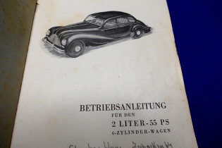 Betriebsanleitung EMW 340-2 Juni 1952 (29205)