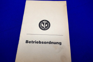 PGH Betriebsordnung 1965 (29211)
