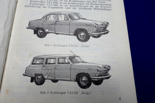 Betriebsanleitung Reparaturbuch Wolga M21 (29213)