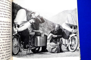 Mopedfahrt durch Afrika 1964 Simson SR2 (29215)