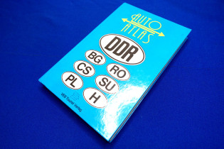 Auto Reise-Atlas DDR 1988 + RGW ungelesen (29225)