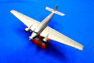 Junkers 52 "Tante Ju" Modell Flugzeug, Alpacca (29239)