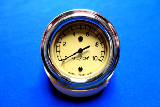 Öldruck Anzeige Chrom Manometer MD 103 Gaz Sil Kraz Liaz (29268)