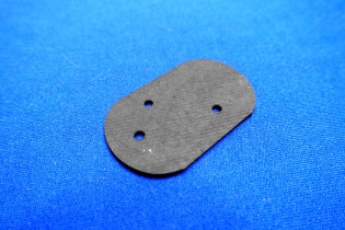Unterlage Rückleuchte 44 x 72 x 3 mm Gummi (29322)