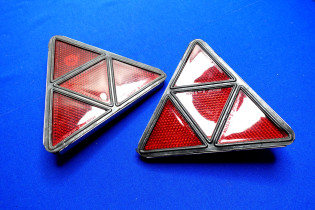 Prokop Echtglas Rückstrahler-Dreieck (29401)