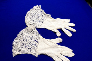 Spitzenhandschuhe Baumwolle Damenhandschuh (29415)