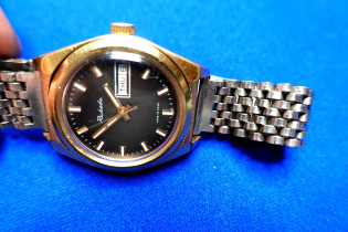 Raketa Herren Armbanduhr Tag / Datum (29424)