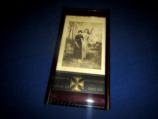 alter Bilderrahmen Konfirmation 1916 (28813)